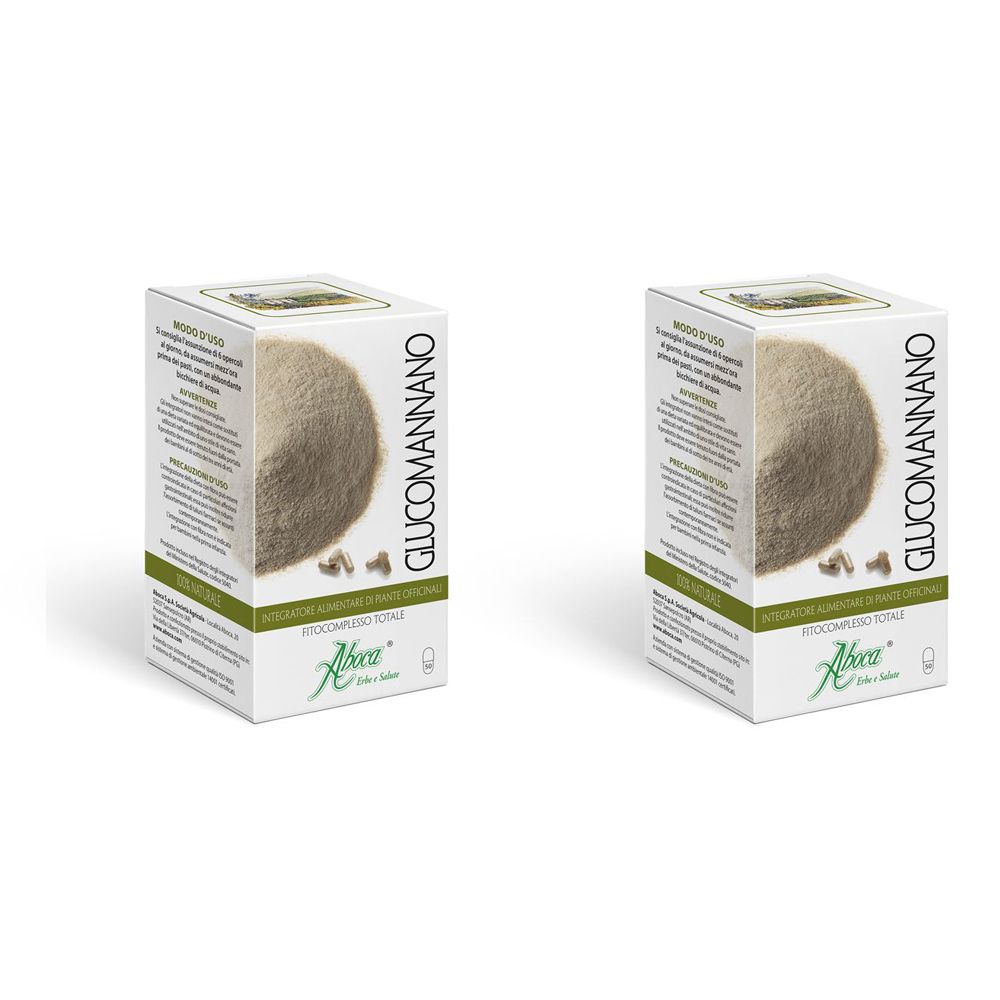 Aboca® Glucomannano Fitocomplesso Totale Set da 2