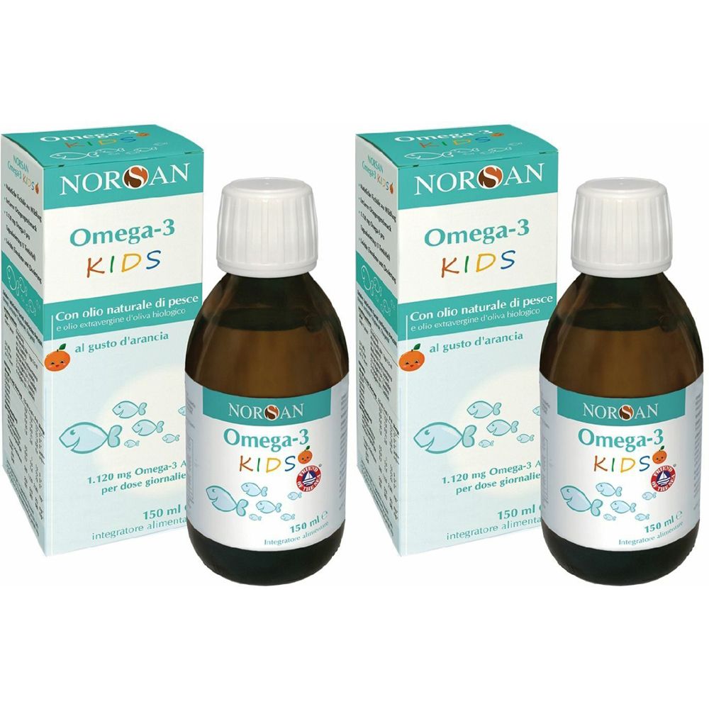 NORSAN Omega-3 KIDS – Olio Set da 2