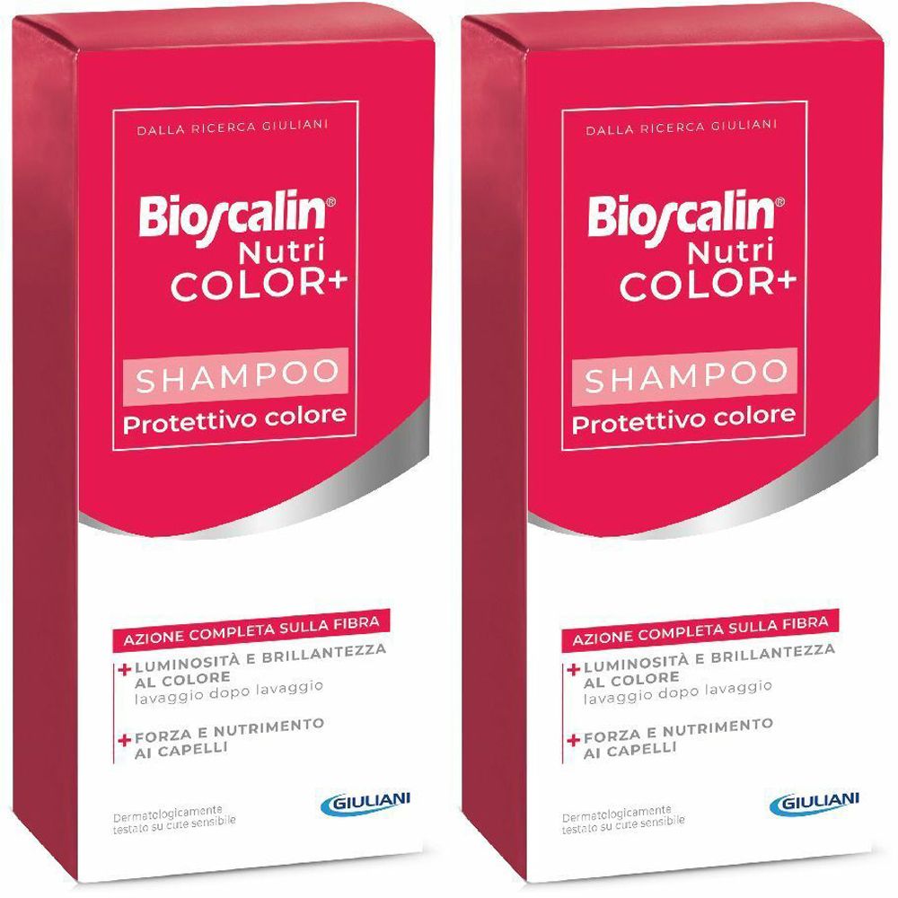 Bioscalin® Nutri Color+ Shampoo Protettivo Colore Set da 2