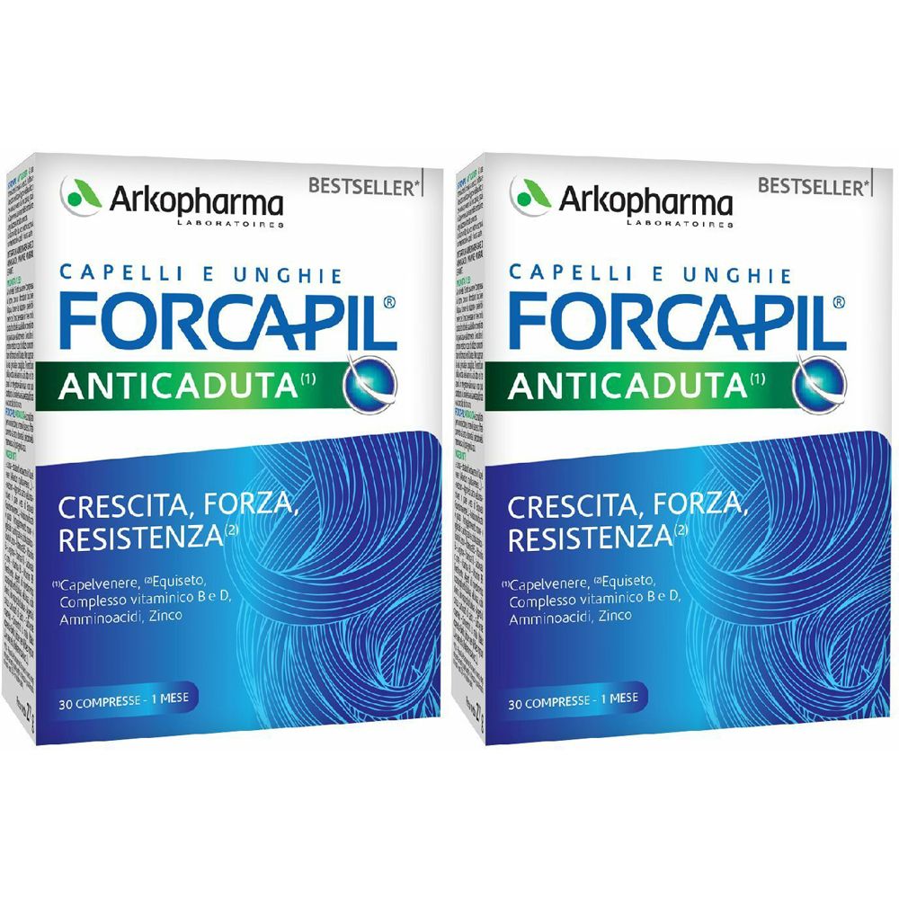 Arkopharma Forcapil® Anticaduta Set da 2 - risparmia il 10% con il codice: ARKO10