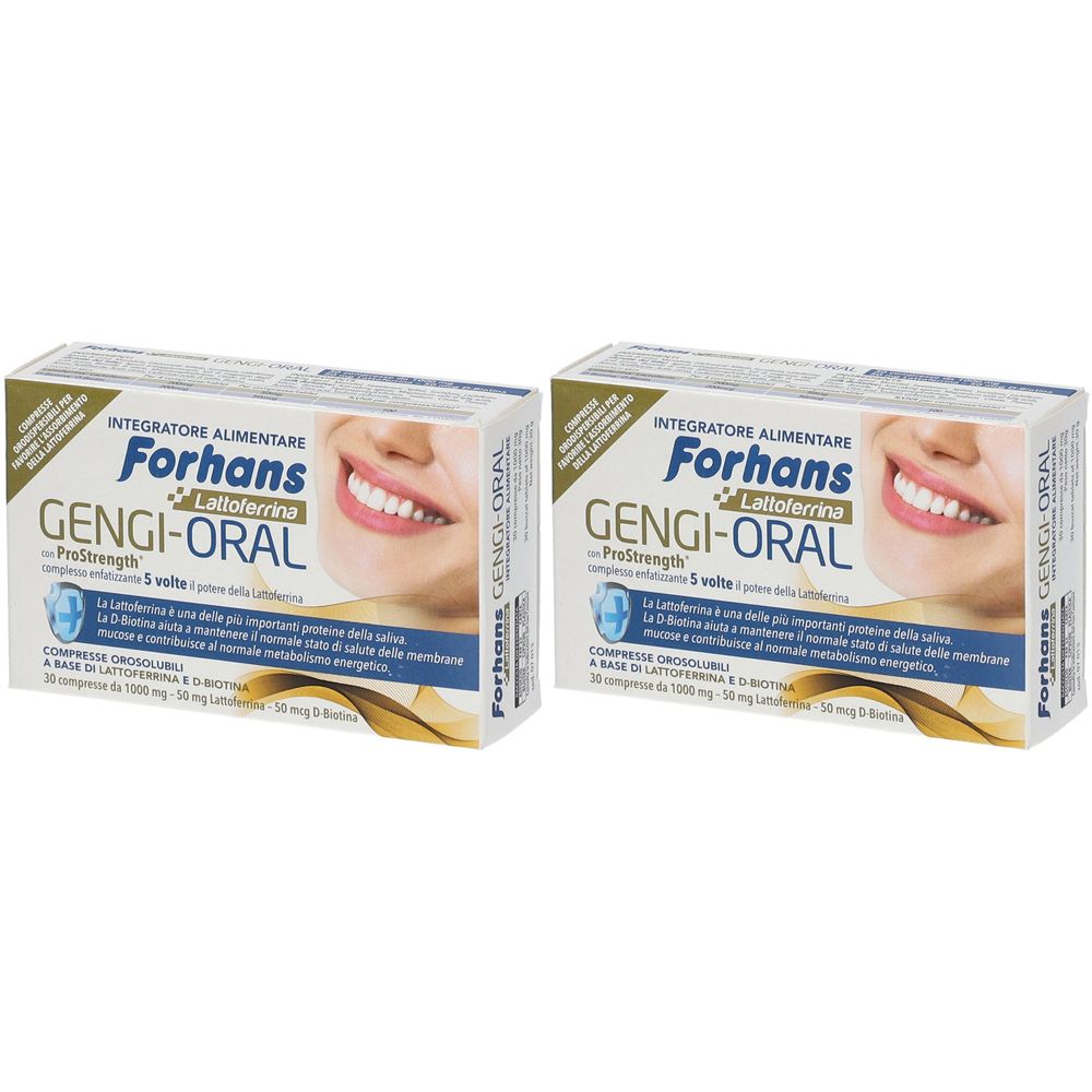 Forhans Lattoferrina Gengi-Oral Compresse Orosolubili