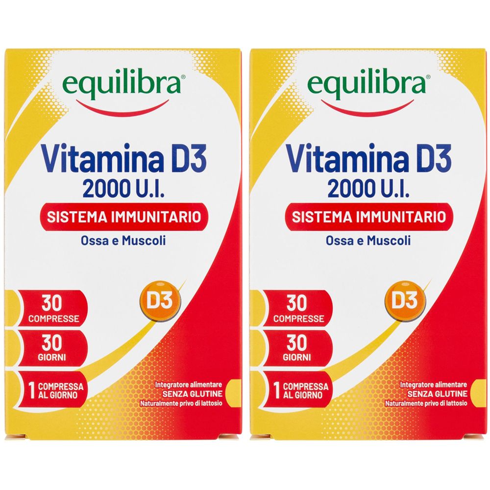 Equilibra® Vitamina D3 Set da 2