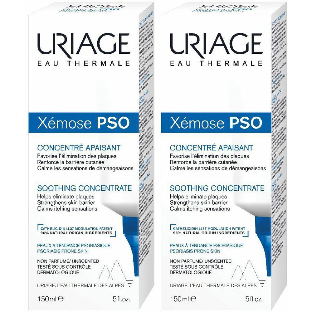URIAGE EAU THERMALE Xémose PSO Concentrato Lenitivo Set da 2