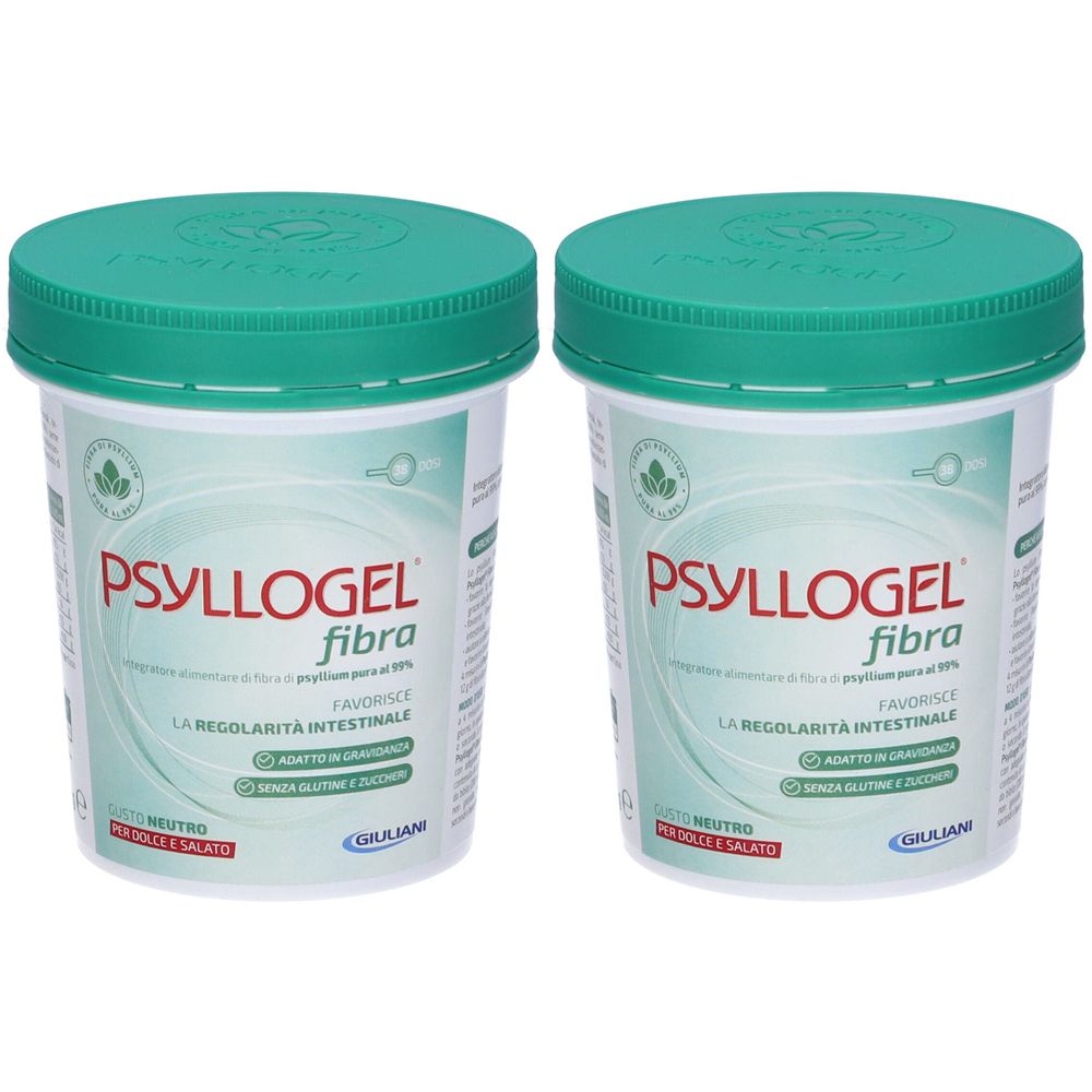 Psyllogel Fibra Neutro Set da 2