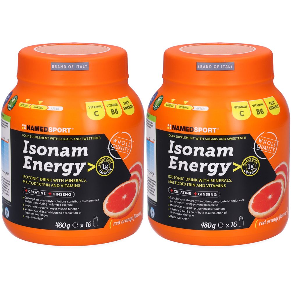 NAMED SPORT® Isonam Energy Set da 2