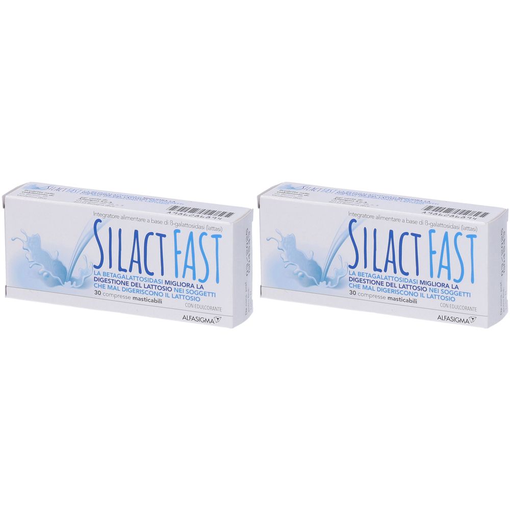 Alfasigma Silact Fast Compresse Masticabili Set da 2