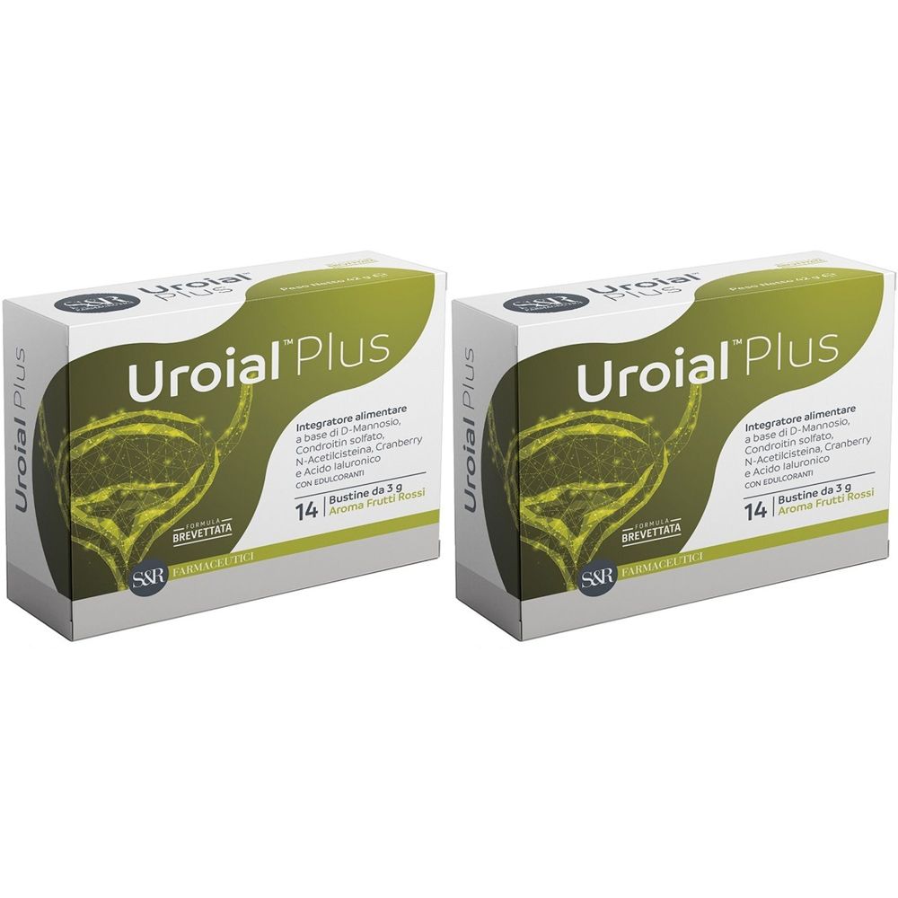 Uroial Plus 14 Bustine Da 3 G Set da 2