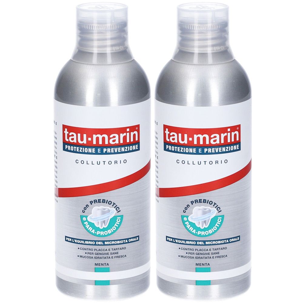 Tau Marin Collutorio Con Misurino Menta Set da 2