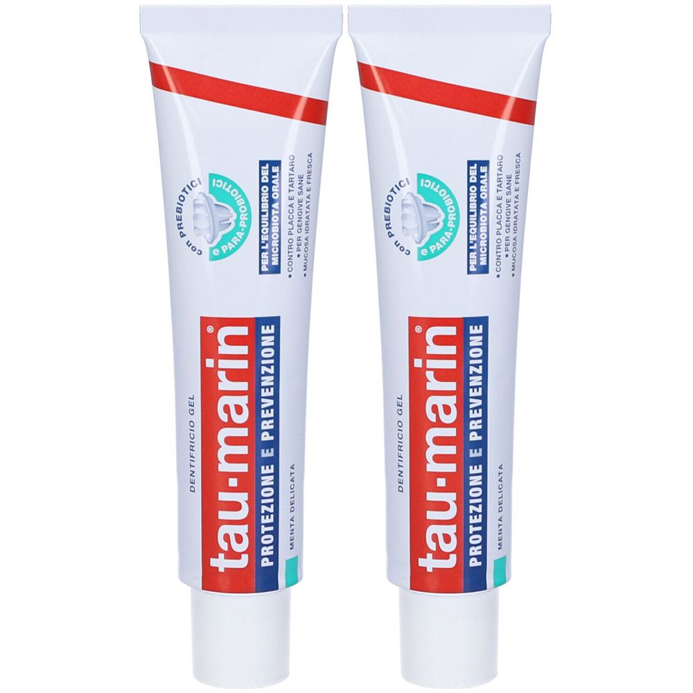 Tau Marin Dentifricio Gel Menta Delicata Set da 2