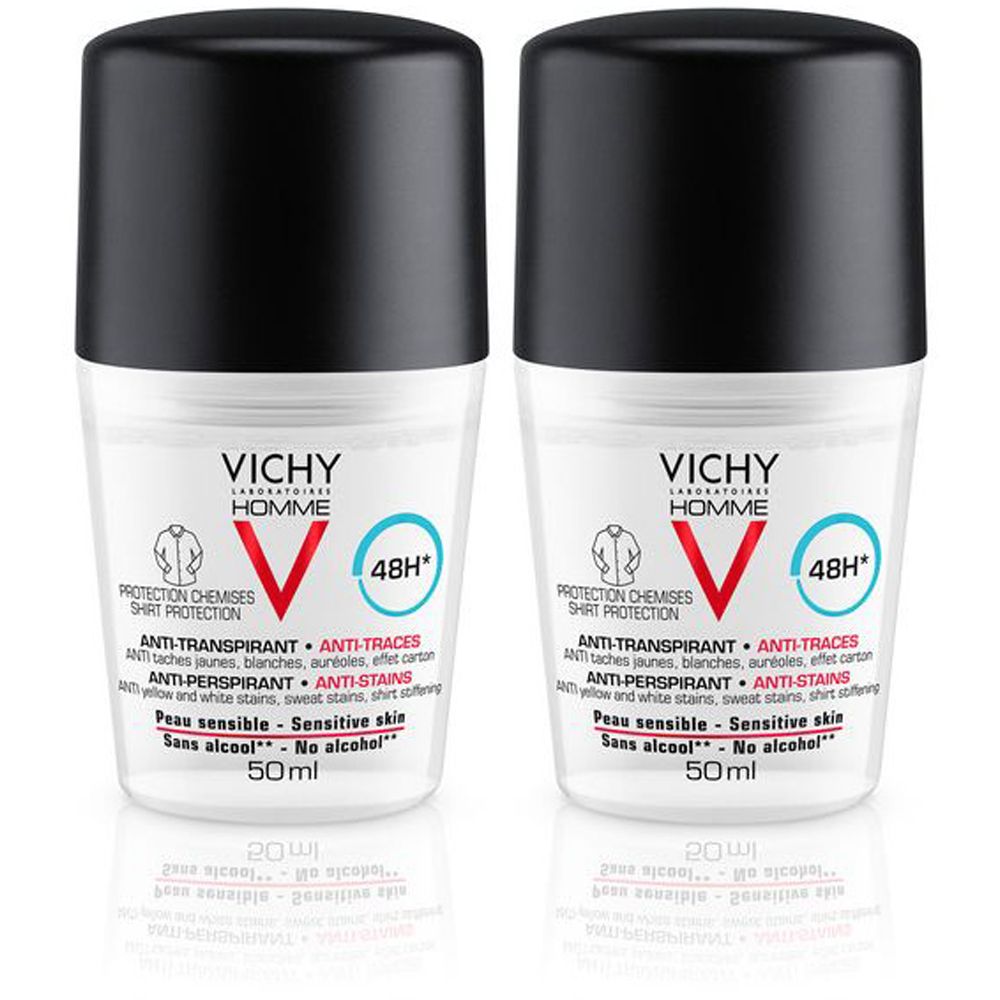 Vichy Homme Deodorante Anti macchie 50 ml