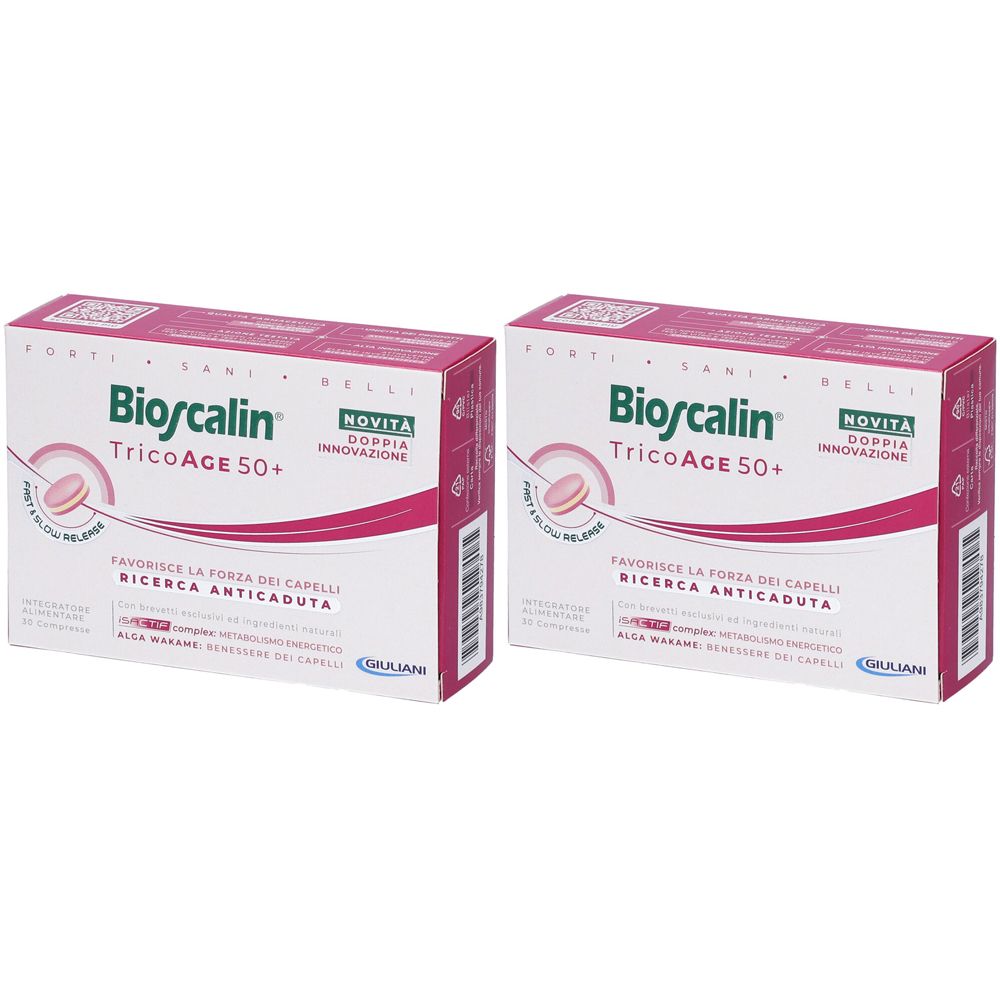 Bioscalin TricoAge 50+ Compresse Set da 2