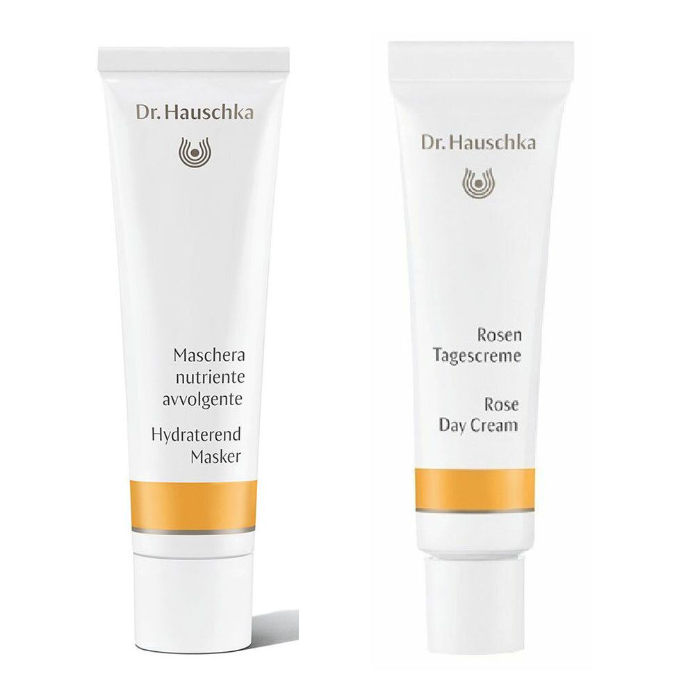 Dr. Hauschka Maschera Nutriente Avvolgente + Crema alla Rosa Giorno