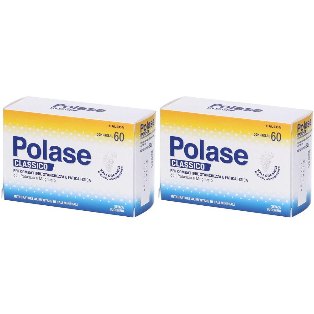 Polase Classico Magnesio Potassio Sali Minerali Senza Zucchero Compresse