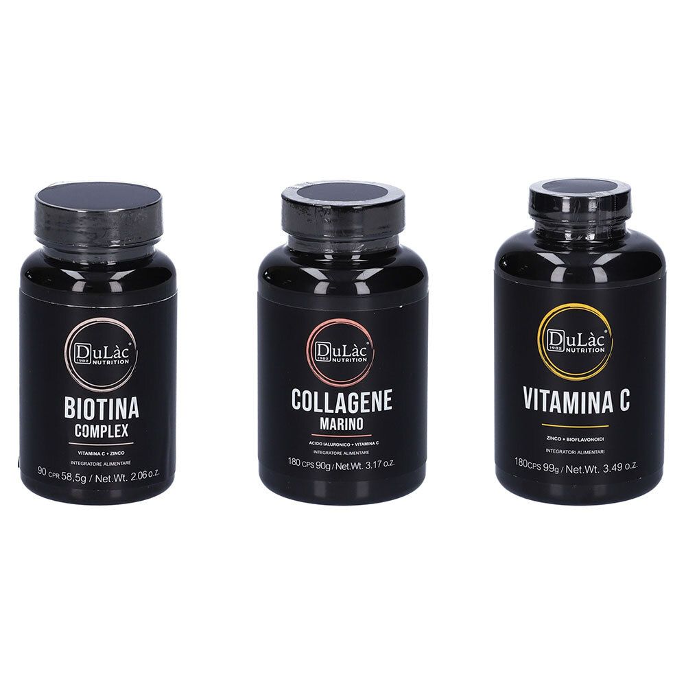 Dulàc Biotina Complex + Collagene Marino + Vitamina C Zinco Bioflavonoidi
