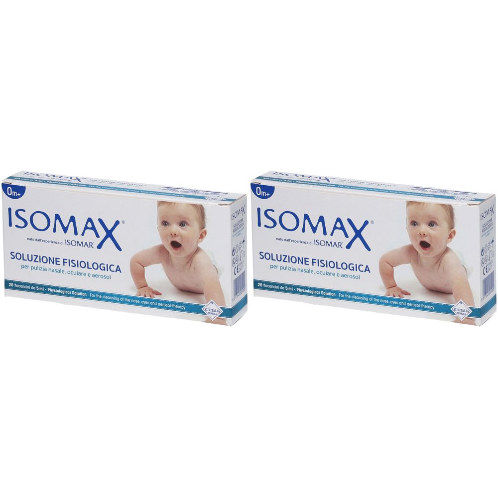 Mister Baby Isomax® Soluzione Fisiologica Set da 2