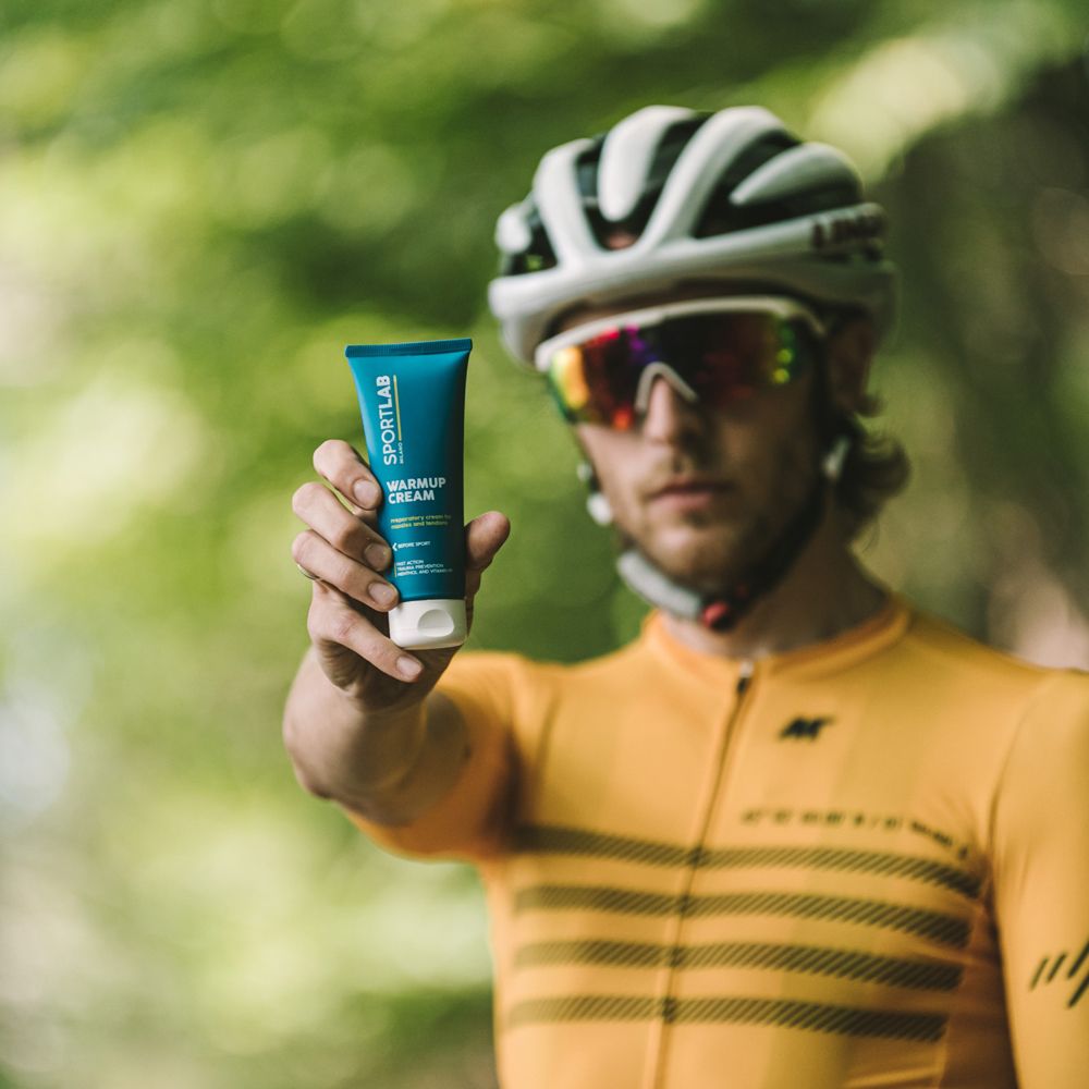 Sportlab Milano® Warmup Cream Crema Pre-Sport Preparatoria Per Muscoli E Tendini