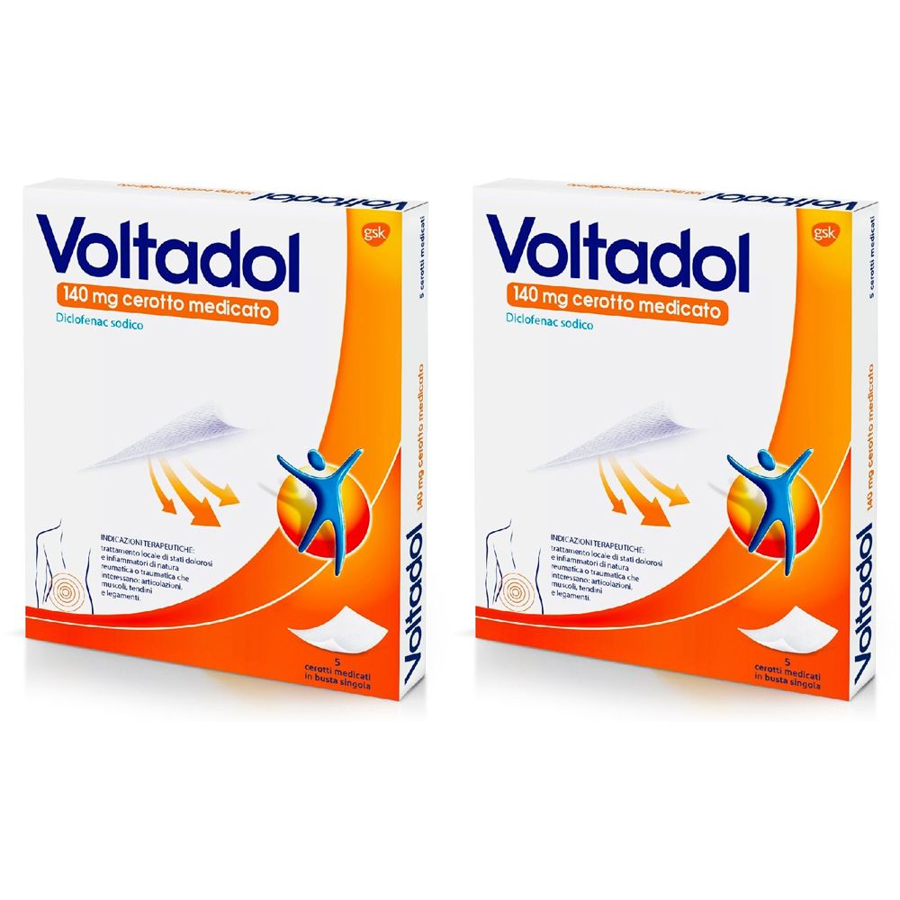 Voltadol 140 mg cerotto medicato Set da 2