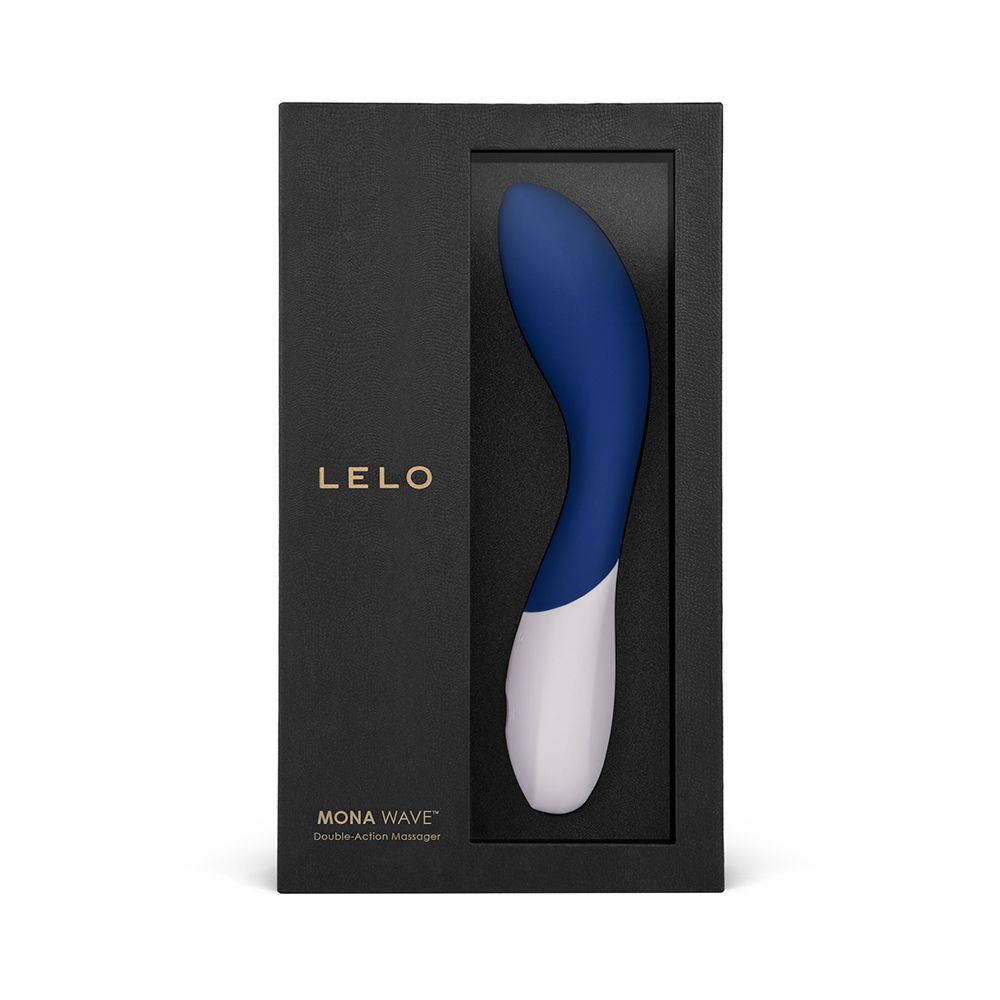 Lelo Mona Wave: G-Punkt-Vibrator, dunkelblau