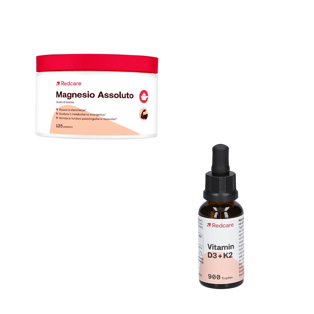 Redcare Magnesio Assoluto + Vitamina D3 + K2