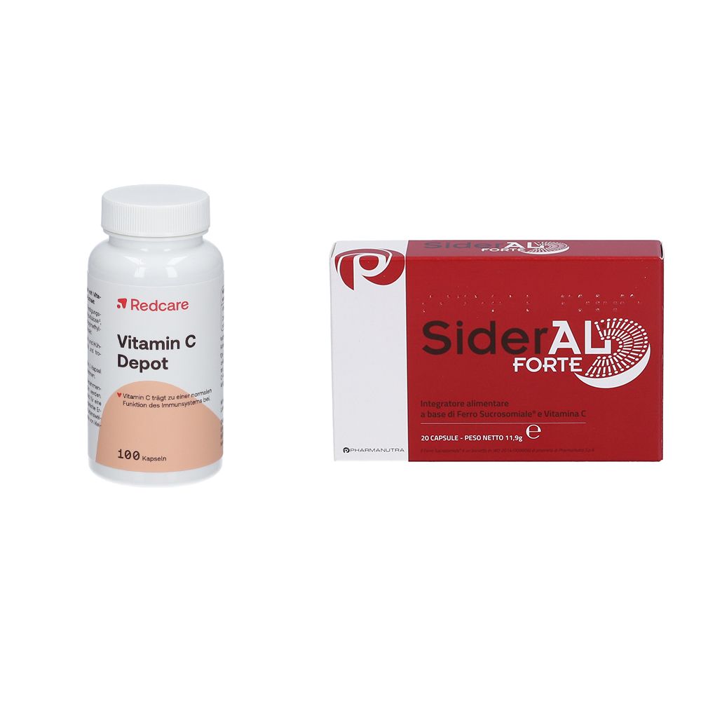 Redcare Vitamina C Depot + Sideral® Forte