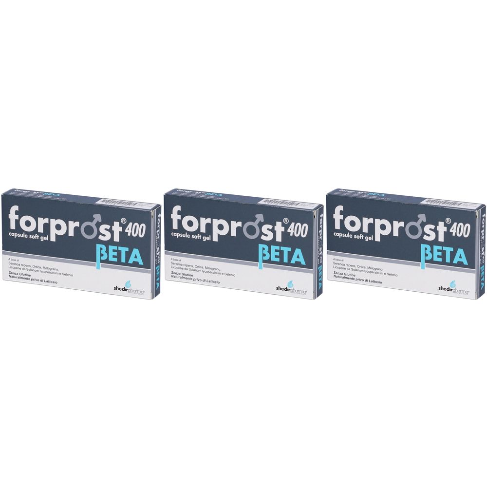 Forprost 400 Beta Capsule Set da 3
