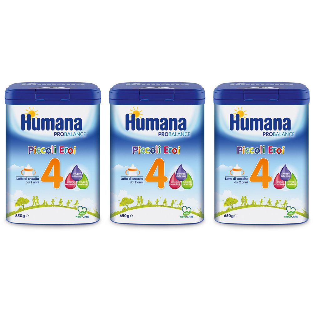 Humana 4 Piccoli Eori Pro Balance Polvere Set da 3