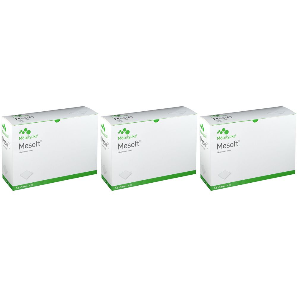 Mesoft® 7,5 x 7,5cm 300 pz