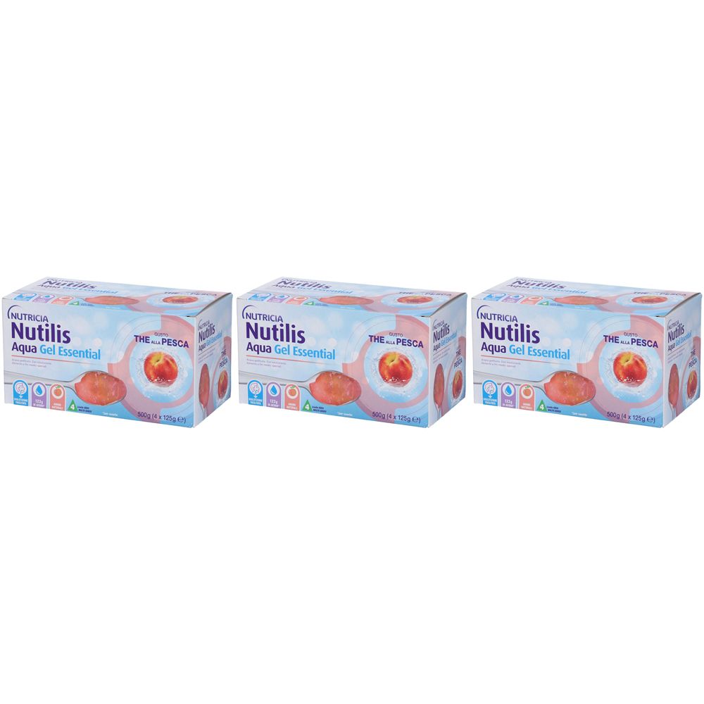 Nutricia Nutilis Aqua Gel Essentual Pesca Set da 3