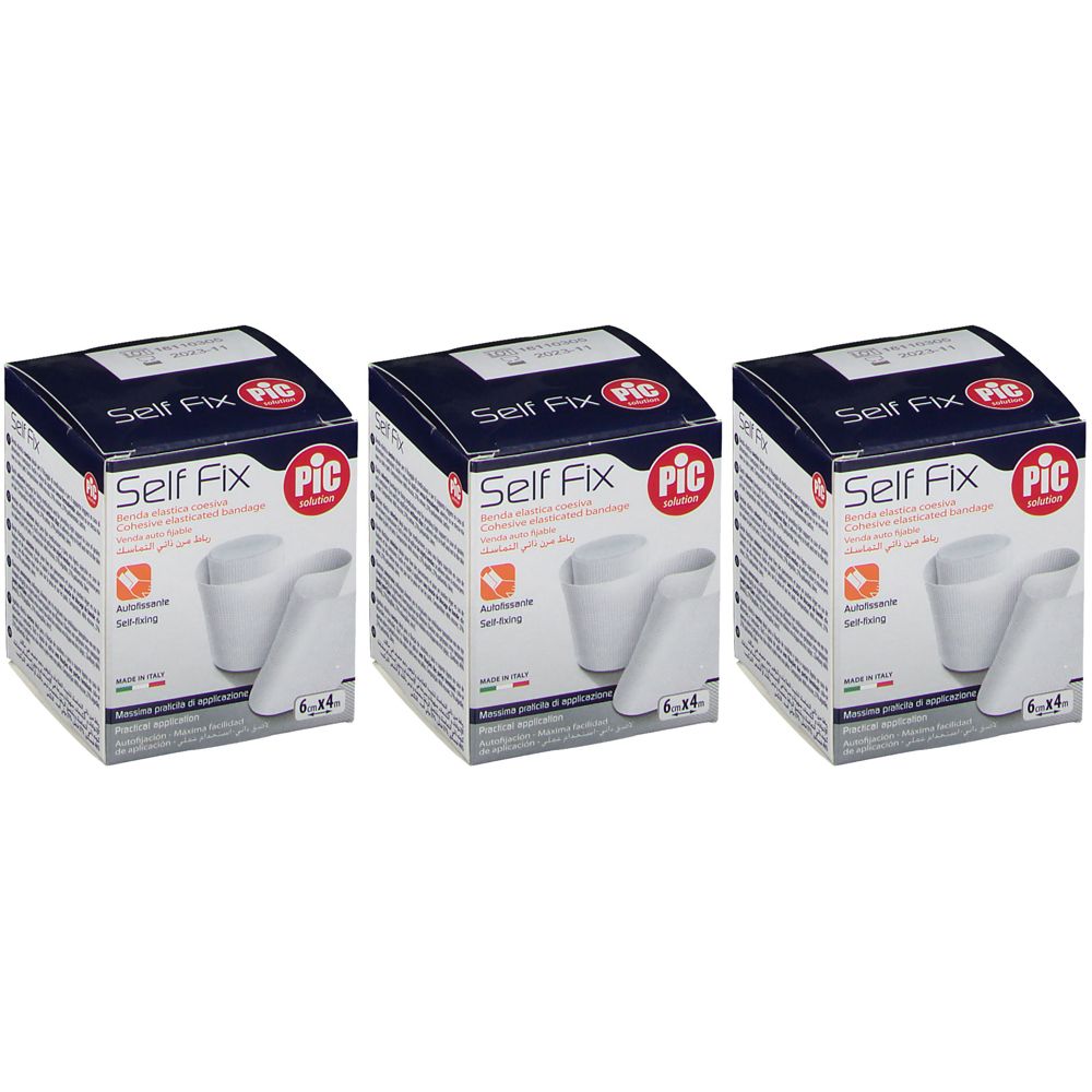 Pic Solution Self Fix Benda elastica autoaderente 6 cm x 4 m