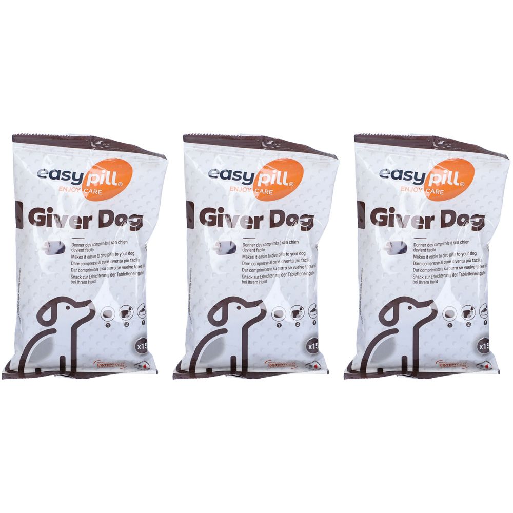 Easypill Dog Medium Sacch 75G Set da 3