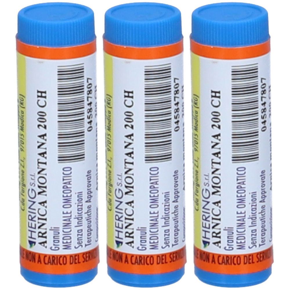 Hering Arnica Montana Granuli 200 Ch Contenitore Monodose Set da 3