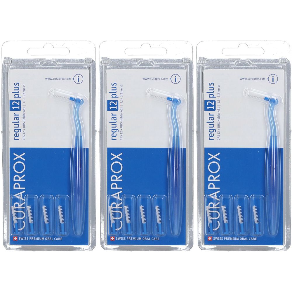 CURAPROX Regular 12 Plus Set da 3