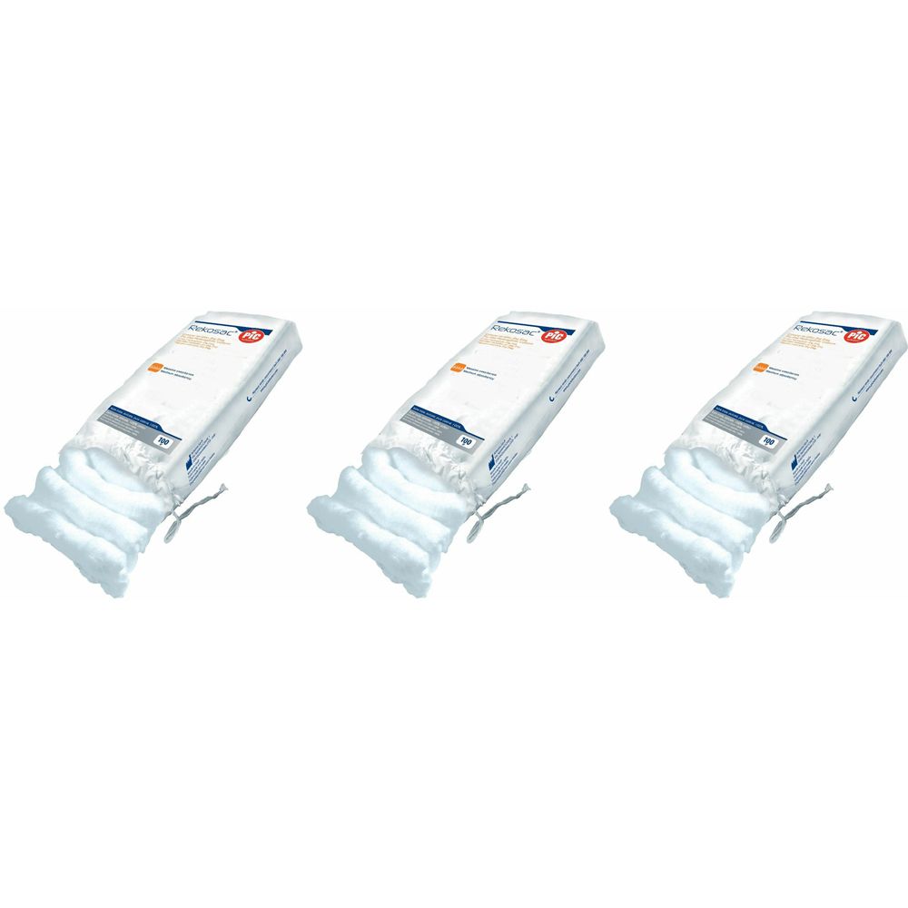 PIC Cotone Idrofilo Zig Zag 500 g Set da 3