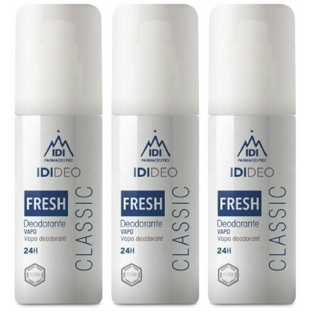 IDIDEO FRESH Classic Deodorante Vapo Set da 3
