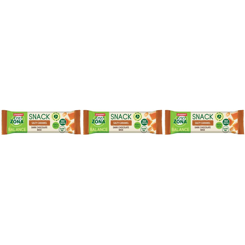 ENERVIT® EnerZONA Snack Salty Caramel Set da 3