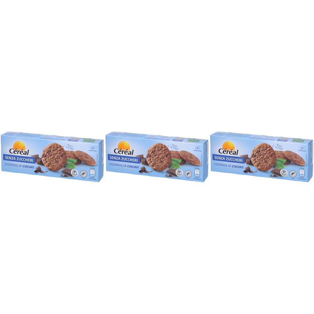Cereal Cookies Al Cacao Set da 3