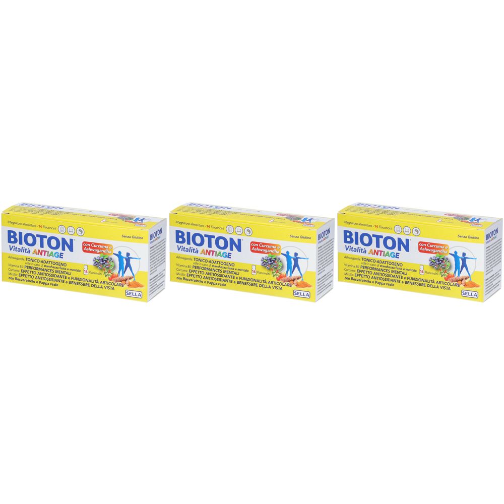 BIOTON Vitalità Antiage Set da 3
