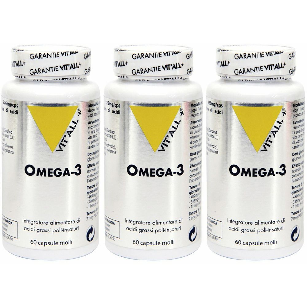 VIT'ALL +® Omega 3 Set da 3