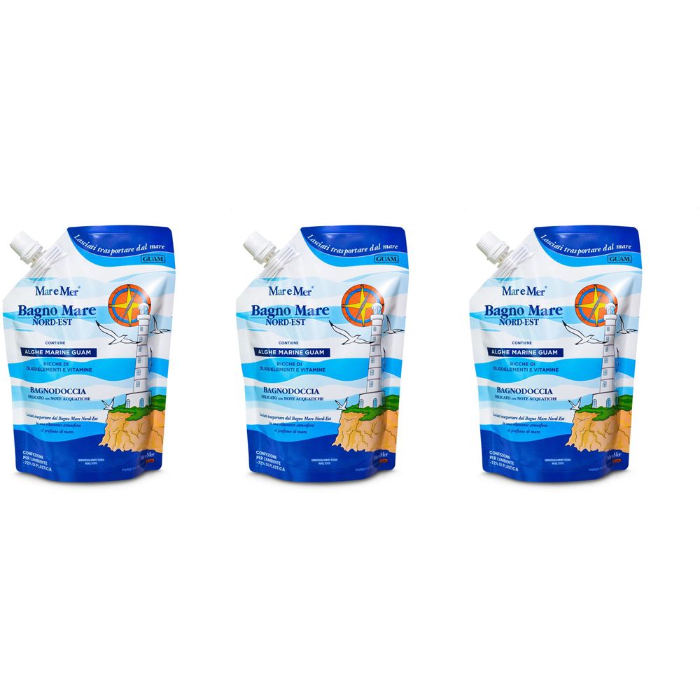 GUAM® Bagno Mare NORD-EST Doccia Bagno Set da 3