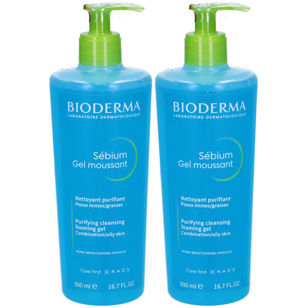 BIODERMA Sebium Gel Moussant detergente purificante pelle mista grassa