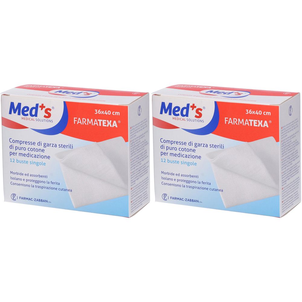 Meds® Garza Sterili 36 x 40 cm Set da 2