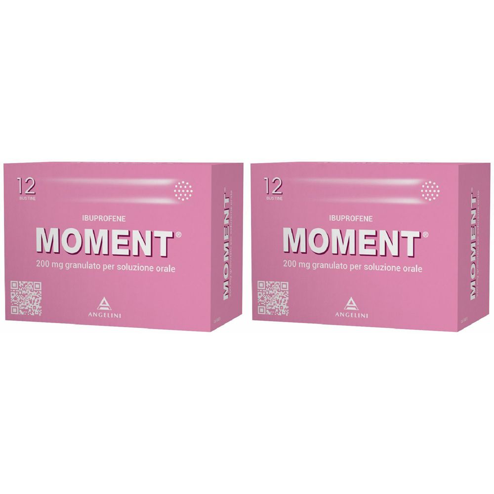 MOMENT 200 mg sospensione orale in bustine Set da 2