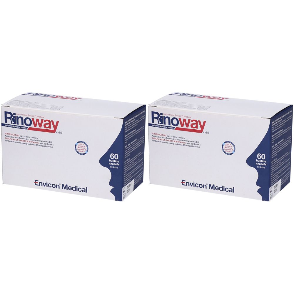 Sali Isotonici per Doccia Nasale Rinoway® Set da 2