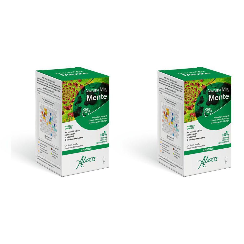Aboca Natura Mix Advanced Mente Capsule Set da 2