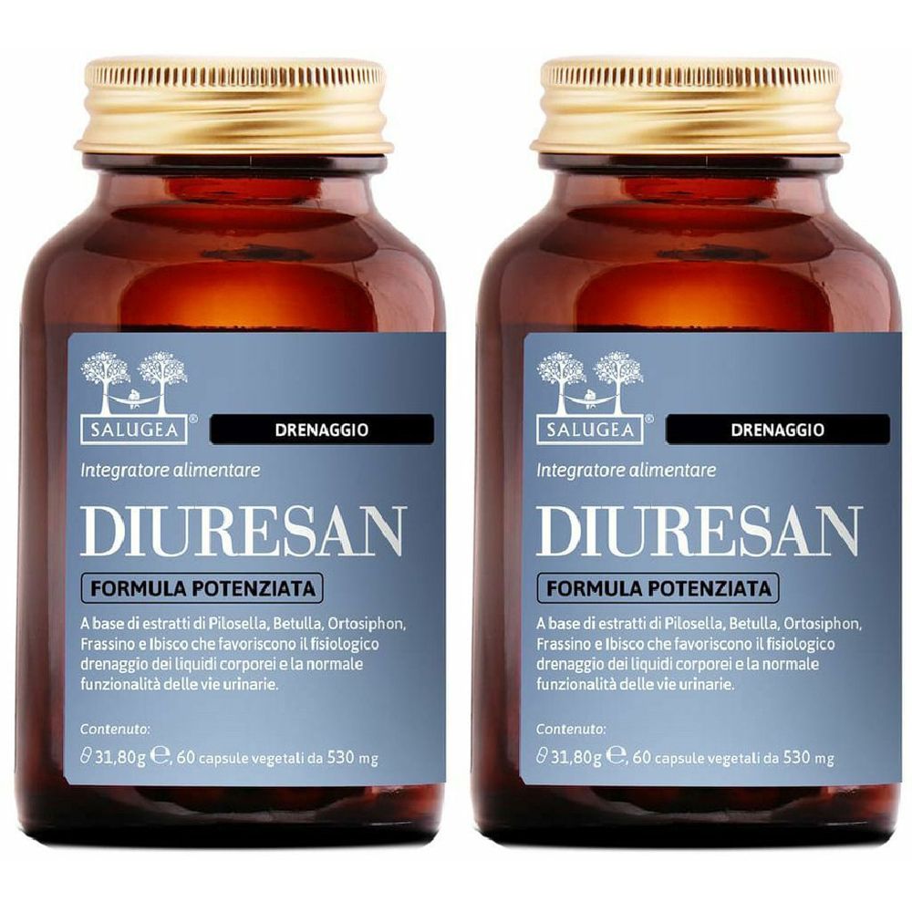 Salugea Diuresan Formula Potenziata Capsule Set da 2