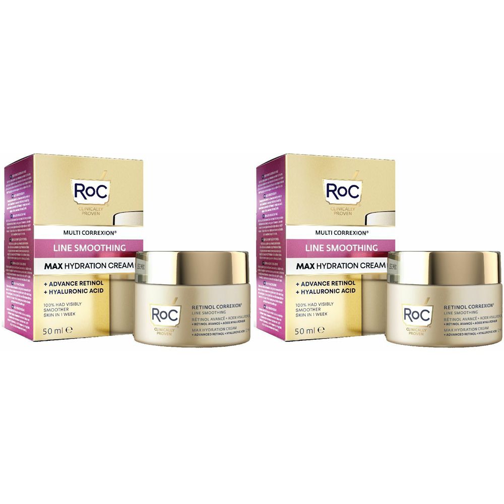 ROC MULTI CORREXION® Soin Lissant Crema Massima Idratazione Set da 2