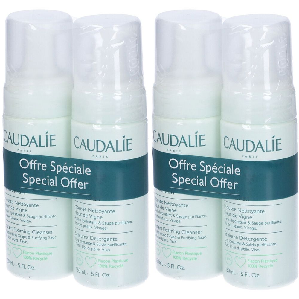 Caudalie DUO SCHIUMA DETERGENTE Set da 2