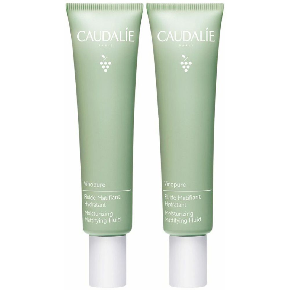 Caudalie Fluido Idratante Effetto Mat Set da 2