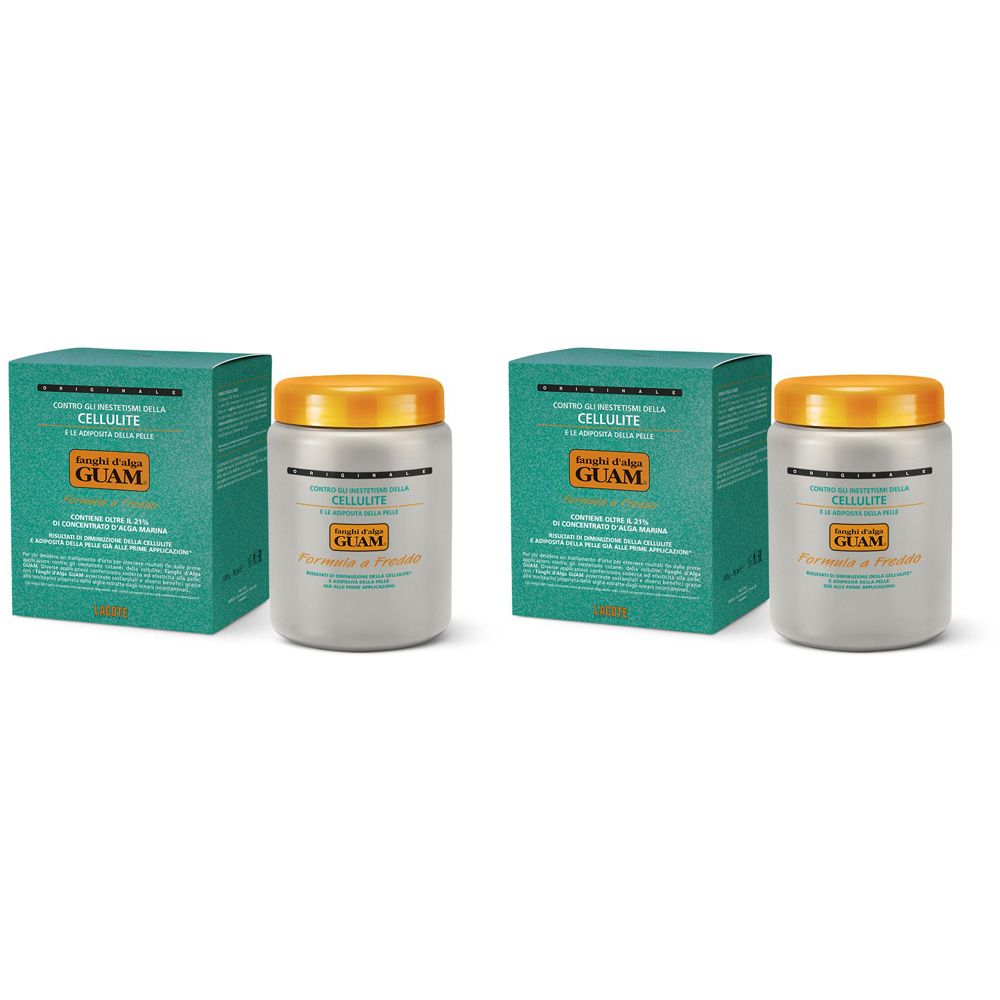 GUAM® Fanghi d'Alga Guam Formula a Freddo Set da 2