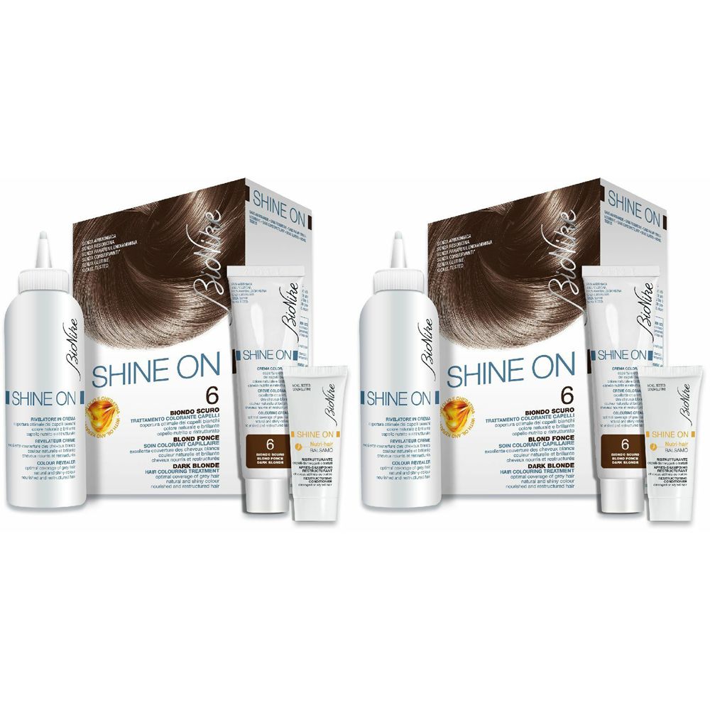 BioNike SHINE ON Biondo Scuro 6 Set da 2